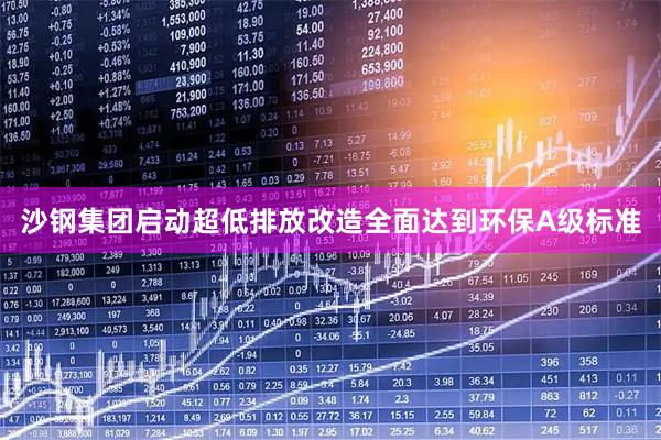沙钢集团启动超低排放改造全面达到环保A级标准